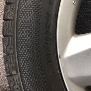 <お話し中> 30セルシオ　スタッドレス　純正ホイール