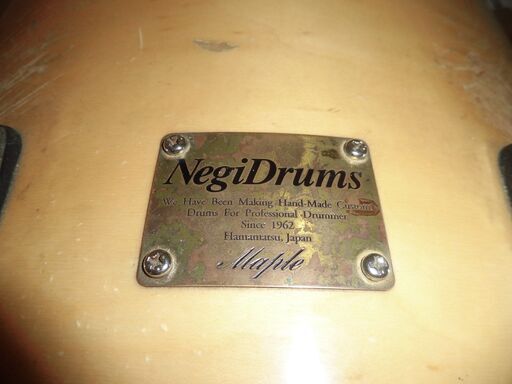 ○中古バスドラ○Negi Drums / Maple ○ネギ 22インチ メイプル 中古