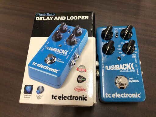 エフェクター tc electronic FLASHBACK DELAY AND LOOPER ※動作チェック済