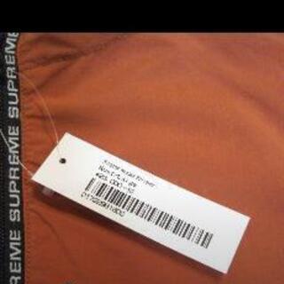 シュプリーム ナイロンパーカー 朱色