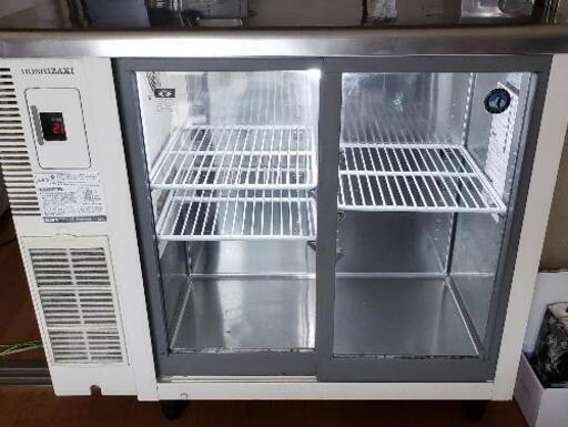(2016年製)ホシザキ　業務用冷蔵庫　テーブル形冷蔵ショーケース