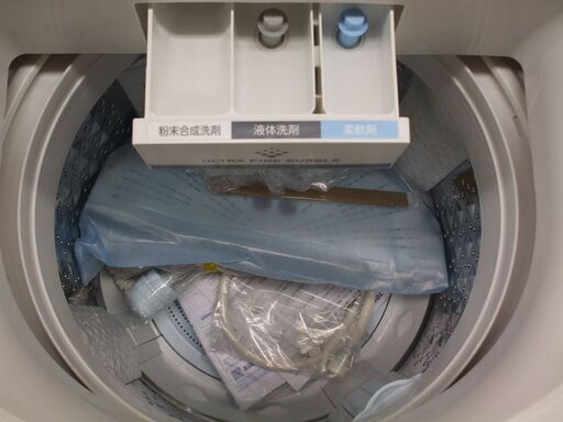 再入荷　【店頭受け渡し】 TOSHIBA　全自動洗濯機　10.0kg　ZABOON　AW-10SD8（w）　2020年製　未使用品