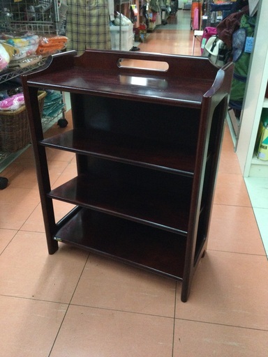 【店頭販売のみ】　カリモク　３段スリッパラック／シューズラック　¥6,380（税込)