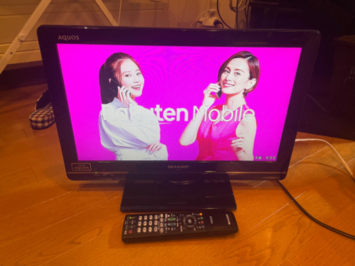 SHARP　テレビ　22インチ　2012年製