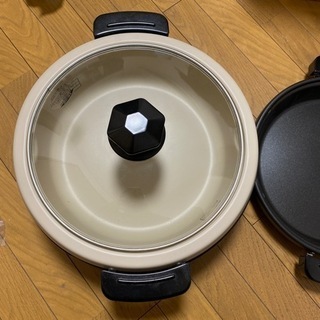 鍋と焼き肉用のグリル鍋