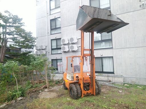 トヨタフォークリフト ４FGL２５ 除雪用バケット付き 札幌 より トヨタフォークリフト 4FGL25 除雪用バケット付き 札幌 より 【公式