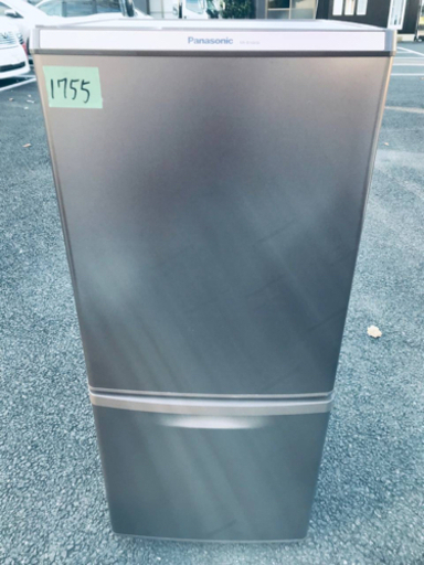 1755番 Panasonic ✨ノンフロン冷凍冷蔵庫✨NR-B148W-T‼️