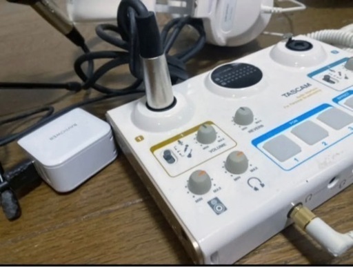 配信セット　tascam ministudio
