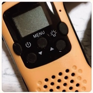 ご購入者様決定[未使用]カラフル液晶小型トランシーバーおもちゃ3台