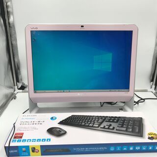 【稼働良品】SONY ピンクのパソコン 『Windows10』 ...