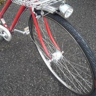 中古自転車1717 前後タイヤ新品！ ブリヂストン シングルスター