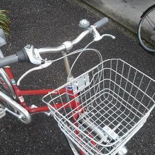 自転車 中古自転車1717 前後タイヤ新品！ ブリヂストン シングル 