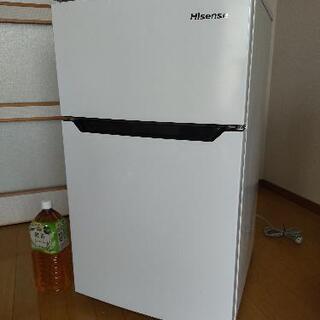 お取引決まりました。2018年製Hisens 2ドア冷凍冷蔵庫　...