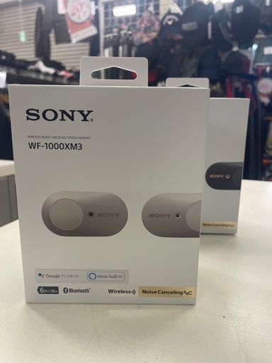 SONY ワイヤレスイヤホン　WFー1000xm3 ベージュ 程度B