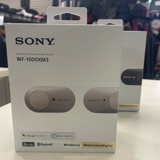 SONY ワイヤレスイヤホン　WFー1000xm3 ベージュ 程度B