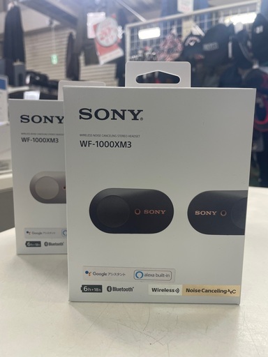 SONY ワイヤレスイヤホン　WF−1000XM3 ブラック 程度B