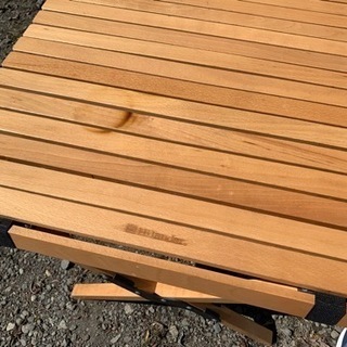 24年6月まだあります【Hilander】ウッドロールテーブルハイランダー