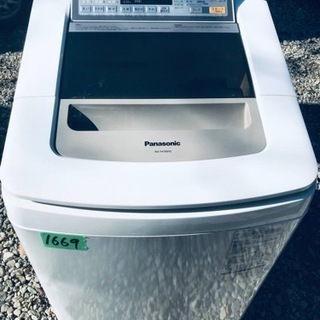 ①‼️10.0kg‼️1669番 Panasonic✨全自動電気洗濯機✨NA-FA100H2