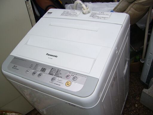 パナソニック５キロ風乾燥洗濯機２０１５年美品