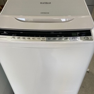 2015年式 8kg HITACHI洗濯機 BW-80WVE3 HITACHI 8.0kg 全自動洗濯機 BW-80WVE3 2015年製