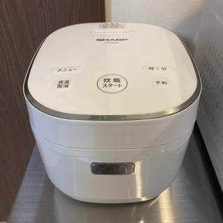 【ネット決済】【SHARP】ジャー炊飯器　KS-CF05A-W