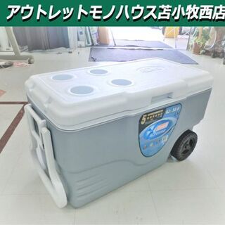 クーラーボックス コールマン 60QT アウトドア  幅82x奥行42x高さ44cm キャンプ 釣り 保冷 ホワイト 苫小牧西店