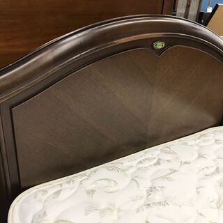 【愛品館八千代店】シモンズ　ダブルクッションシングルベッド　②