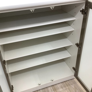 ニトリキッチンカウンター2枚扉