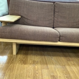 カリモクkarimoku 2人掛け布ソファー【トレファク　川越店】