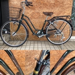 EFORTE シティサイクル26インチ 外装6段変速 お買い物 街乗り EFORTE シティサイクル26インチ 外装6段変速 お買い物 街乗り