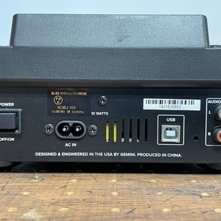 GEMINI ( ジェミナイ )  MDJ-600 CD / USBメディアプレーヤー