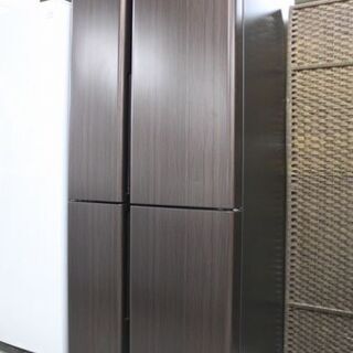展示品 アクア 4ドア冷凍冷蔵庫 512L 自動製氷 AQR-TZ51K(T) ダーク