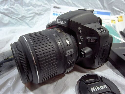 【美品】ニコンNIKON D5100+AF-S NIKKOR18-55mmVR