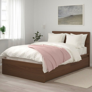 【ネット決済】Malm Bed Frame Queen Size...