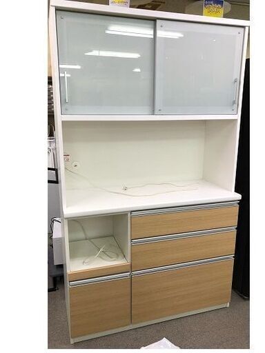 松田家具 キッチンボード ターキーレンジ ライト 品名1180 □幅約117cm