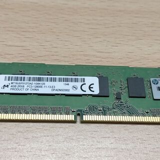 【ネット決済・配送可】＊＊＊HP 4GB 2Rx8 DDR3-1...