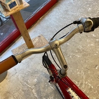 RALEIGH】 20インチ 8段変速 ミニベロ 赤