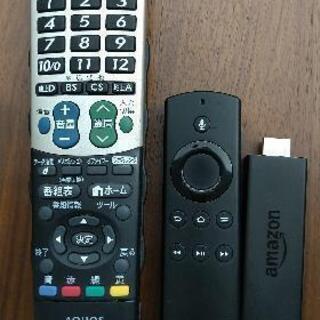 SHARP　AQUOS32型TV(LC32-E9)、FireStick、TV台の3点セット
