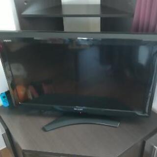 SHARP　AQUOS32型TV(LC32-E9)、FireStick、TV台の3点セット