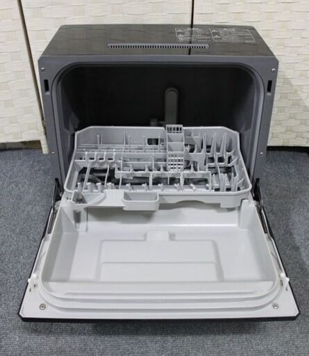 パナソニック プチ食洗 食器洗い乾燥機 食器点数約18点(約3人分)NP-TCR1-CK 2013年製 Panasonic 食洗機 中古家電 店頭引取歓迎 R4366)