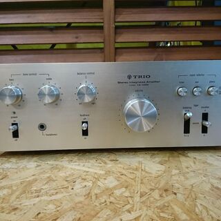 愛品倶楽部柏店】メンテ済み TRIO トリオ プリメインアンプ KA-3300