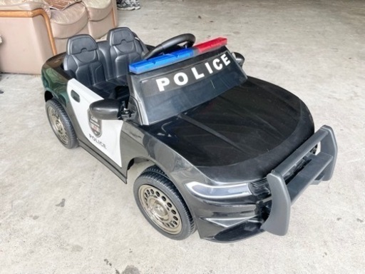 子供用 電動 パトカー 電動カー 乗り物 アメリカンポリス