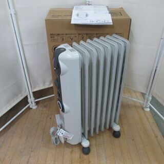 JKN3221/オイルヒーター/暖房器具/8～10畳/箱付き/デ...