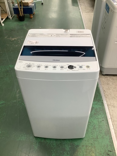 安心の6ヶ月保証付！！ Haier　4.5kg全自動洗濯機　JW-C45D  2019年製