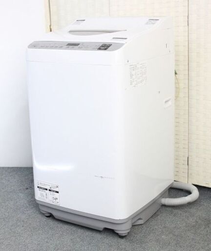 シャープ 全自動洗濯乾燥機 洗濯5.5㎏/乾燥3.5㎏ ES-TX5E-S シルバー系 2021年製 SHARP 洗濯機 中古家電 店頭引取歓迎 R4365)
