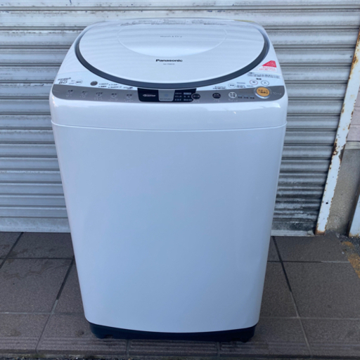 Panasonic  パナソニック　洗濯機　NA-FR80H9   2016年製　8kg