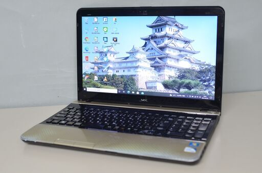 中古ノートパソコン Windows10+office 大容量HDD1TB NEC LS150/H Pentium-B970/4GB/USB3.0/WEBカメラ/HDMI/無線/テンキー/便利なソフト