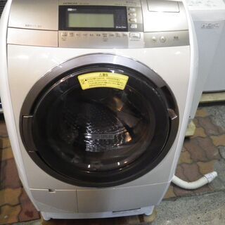 日立 10kg/6kgドラム式洗濯乾燥機 2015年製 BD-V...