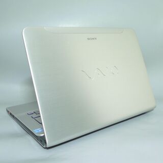 新品SSD 銀色 ノートパソコン タッチパネル 中古良品 14型 SONY SVE14A2AJ 第3世代 i7 8GB Blu-ray 無線 Bluetooth Win10 Office