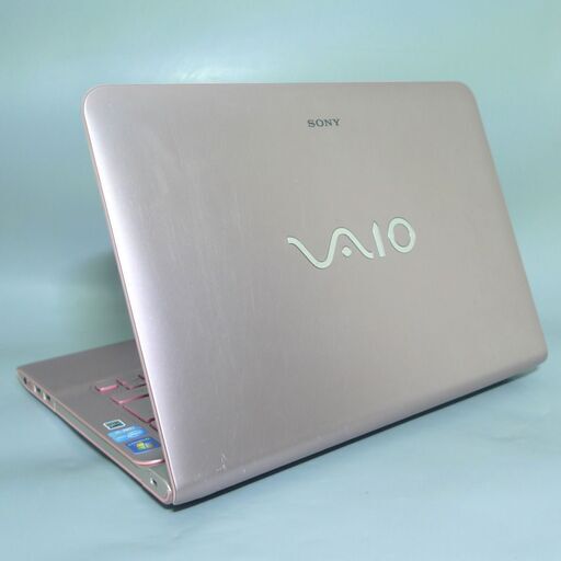 高速SSD ピンク ノートパソコン 中古良品 14型ワイド SONY VAIO